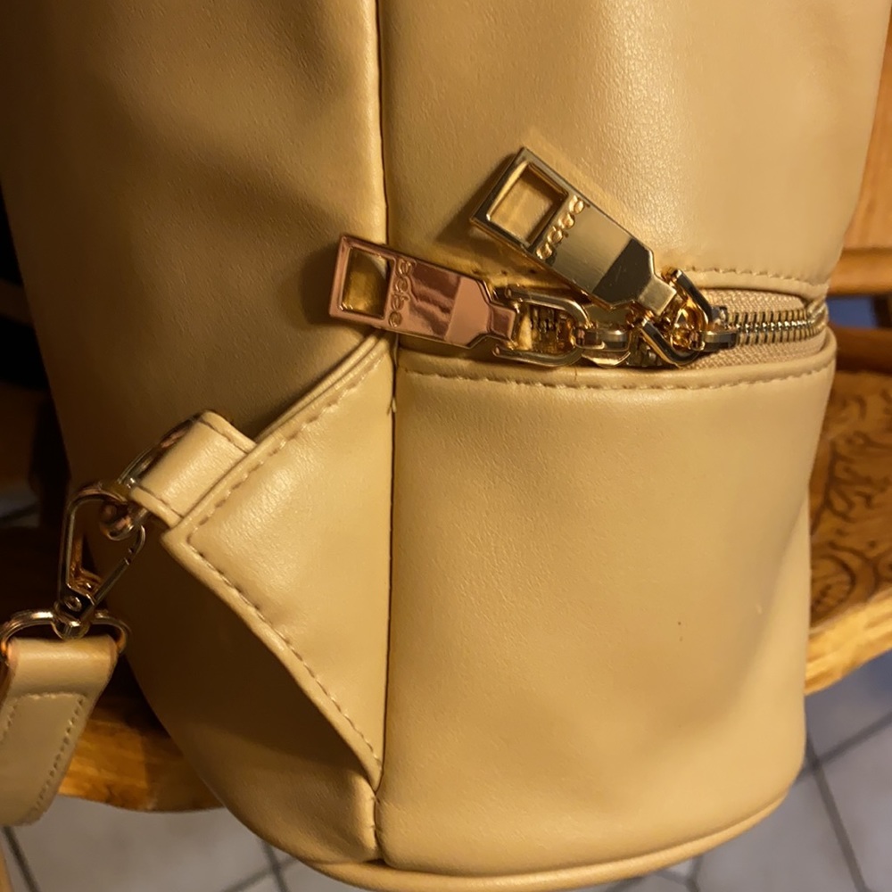 Bebe beige Large backpack - Picture 8 of 8